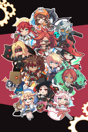 GGST Chibi- EVO Display