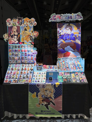 FanExpo Canada (6 FT Corner Booth set-up) FanExpo Canada (6 FT Corner Booth set-up)