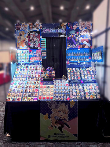 FanExpo Canada (6 FT Corner Booth set-up)