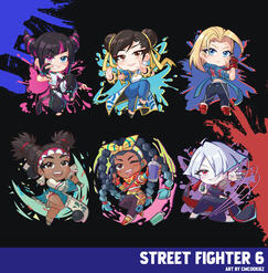 Street Fighter Chibis