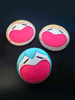 Plush Button- Vocaloid Plush Button- Vocaloid